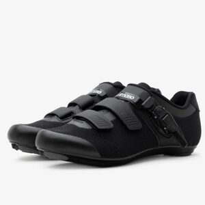 Tommaso Men's Strada 200 Knit Road Cycling Shoes, Black, Sz 13